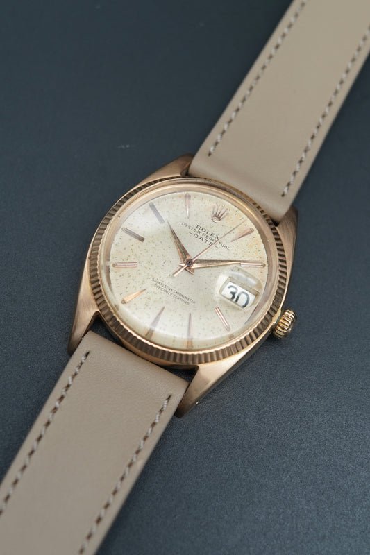 Rolex Oyster Perpetual Date 1503 Rose Gold