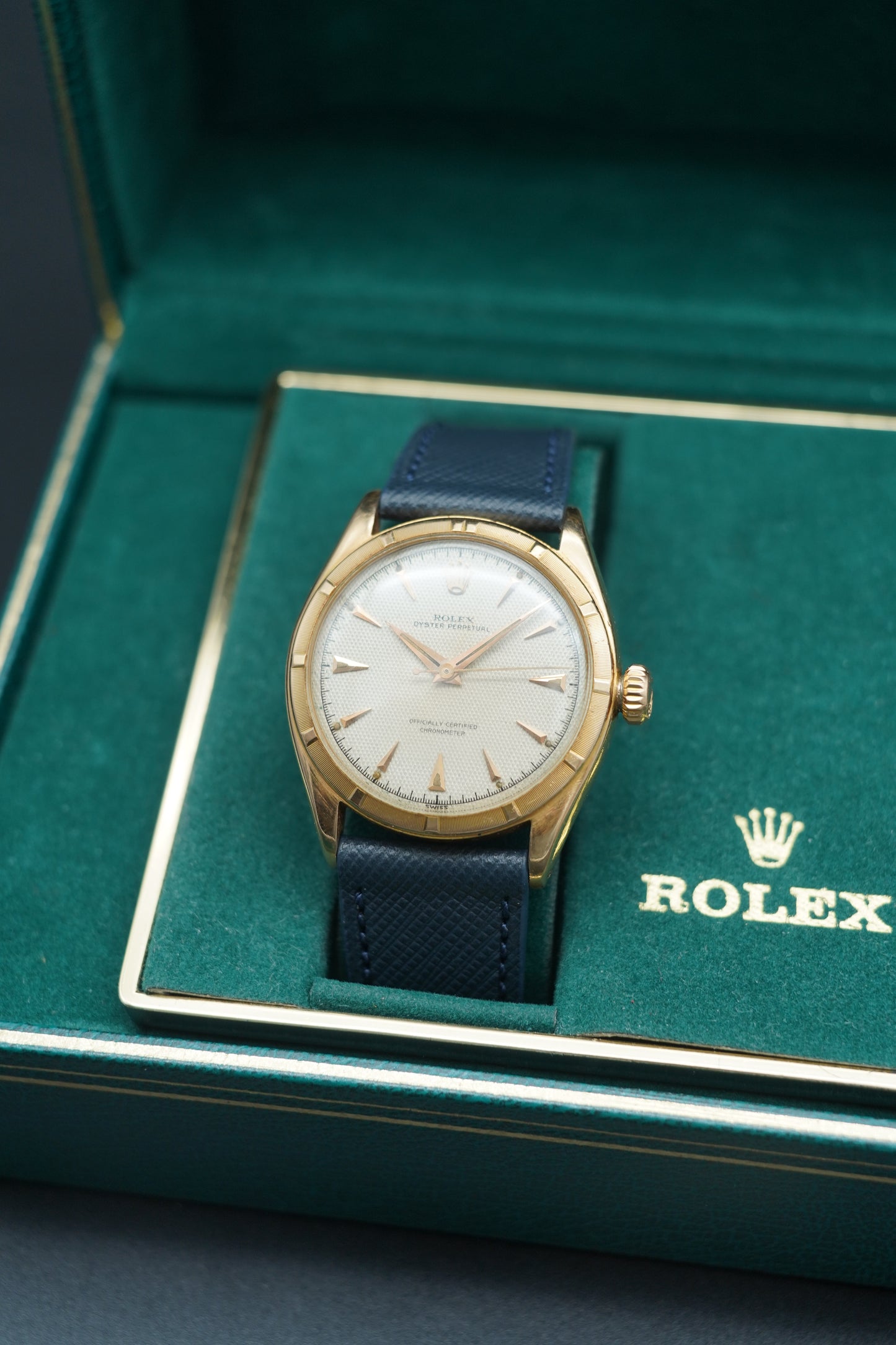 Rolex Oyster Perpetual - Quilted dial