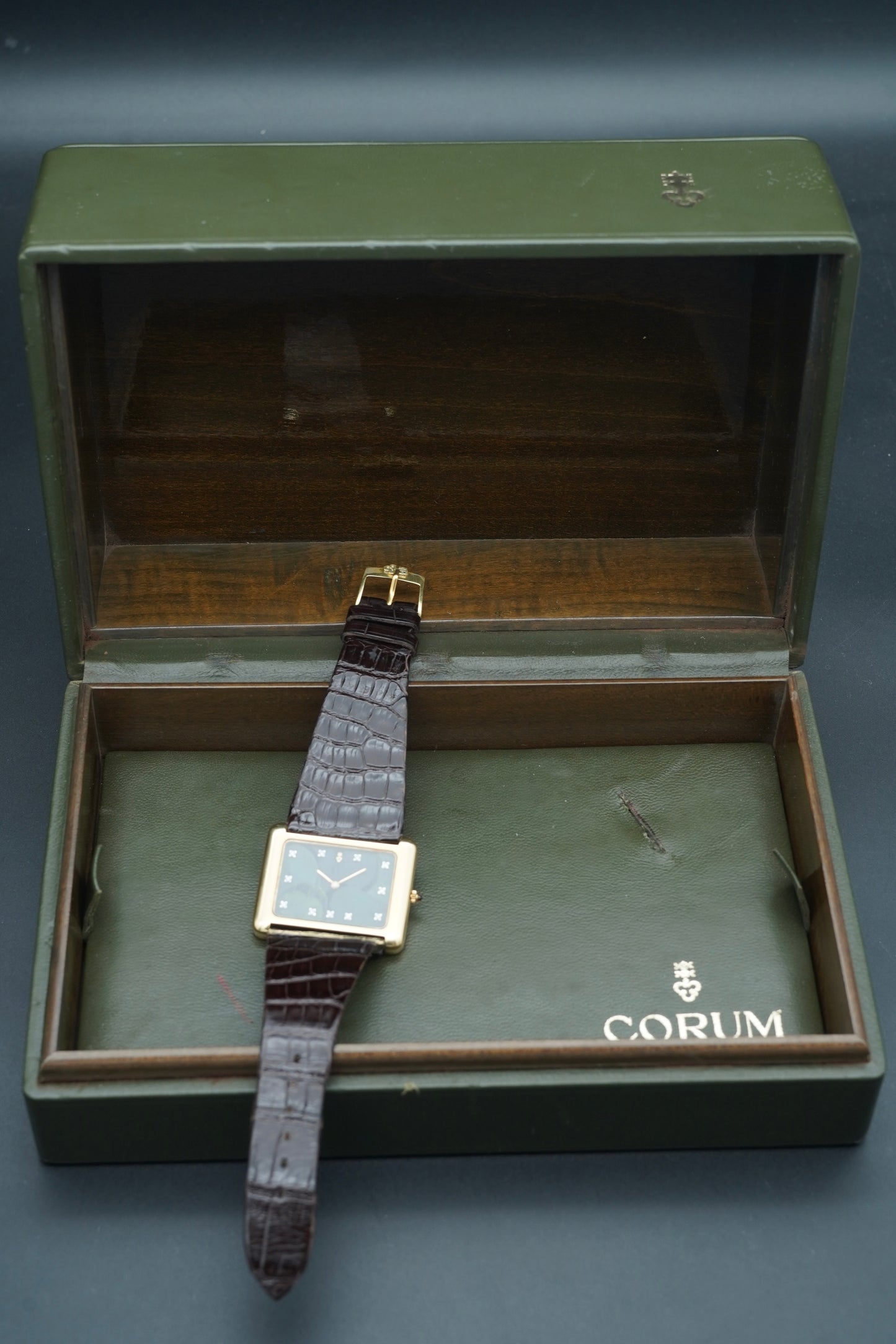 Corum Buckingham Feather with diamonds