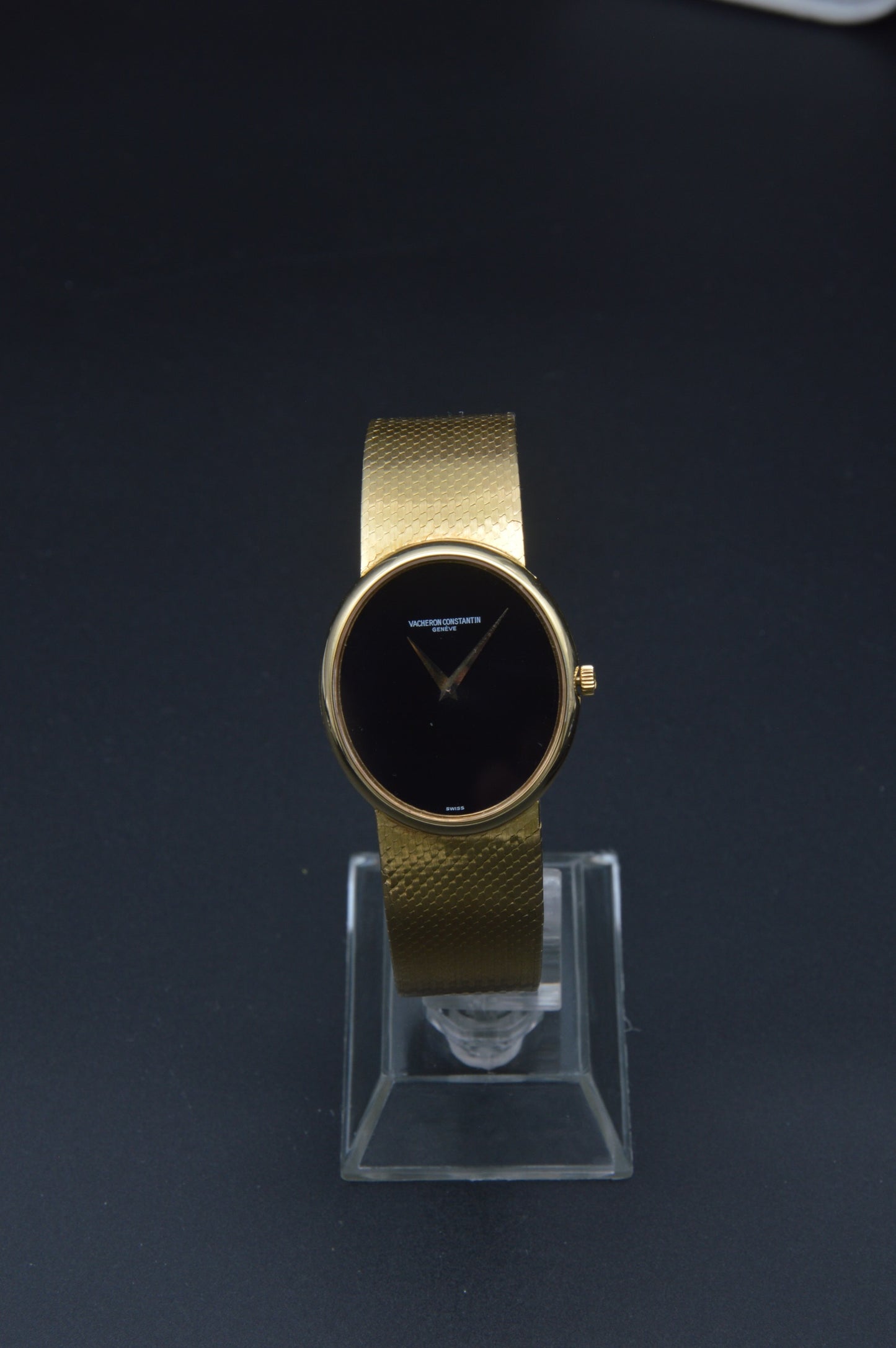 Vacheron Constantin 1974 Ellipse Oval 2047P - Onyx stone dial