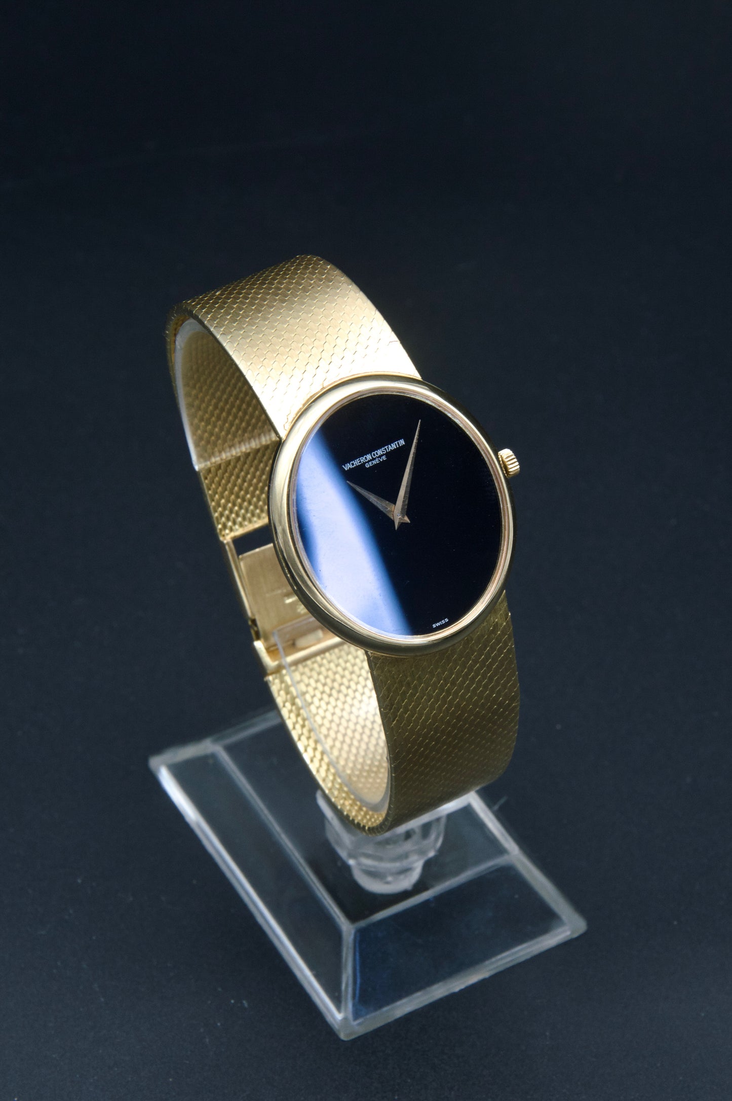 Vacheron Constantin 1974 Ellipse Oval 2047P - Onyx stone dial