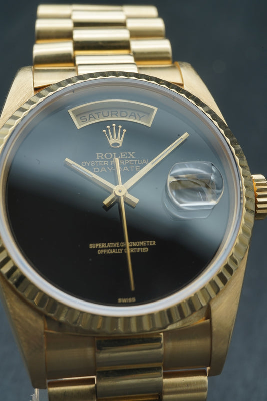 Rolex Day-Date 36 Onyx Full set