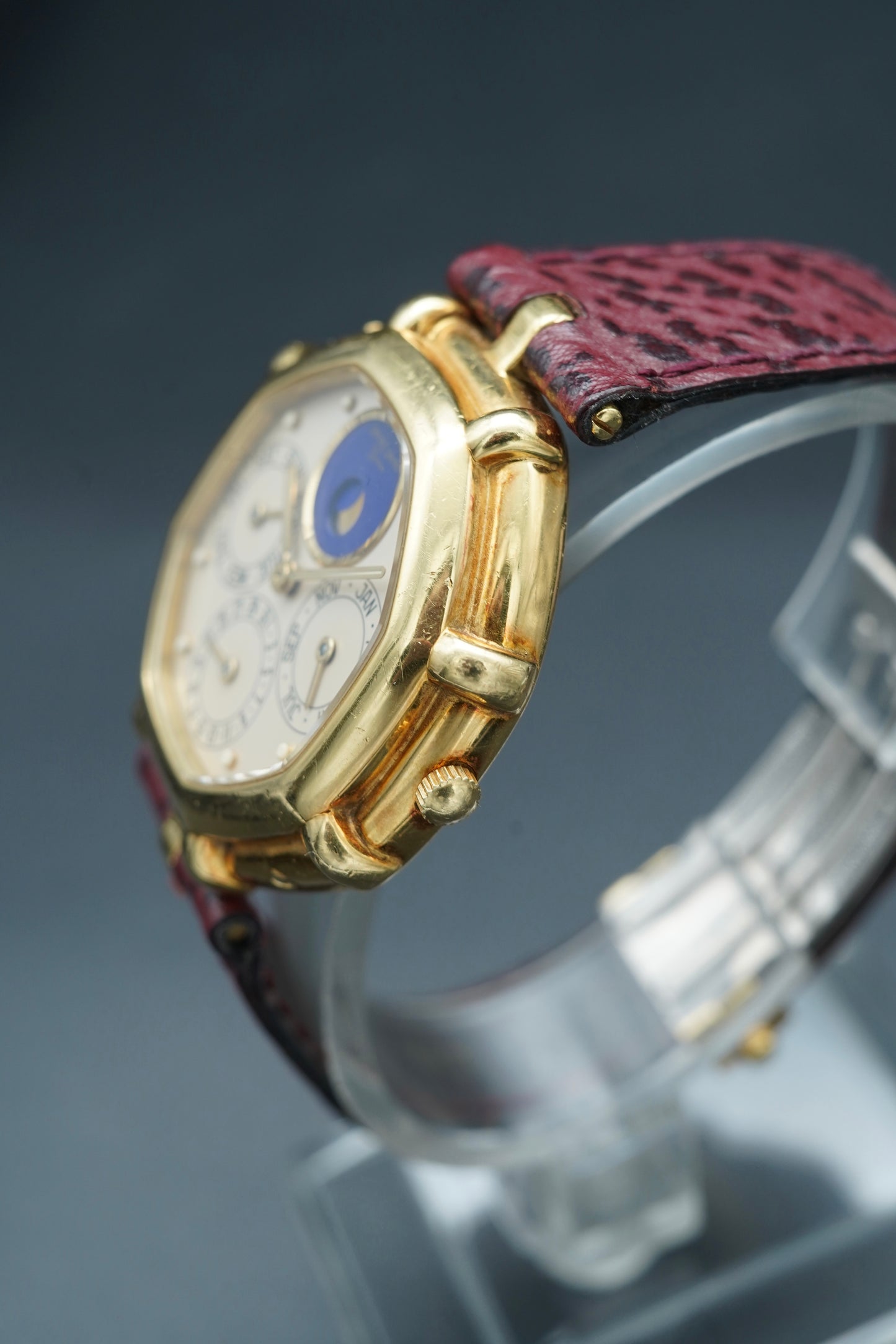 Gerald Genta Perpetual Calendar Lapis Moonphase