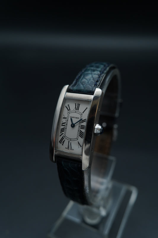 Cartier Tank Americaine 1713 White Gold
