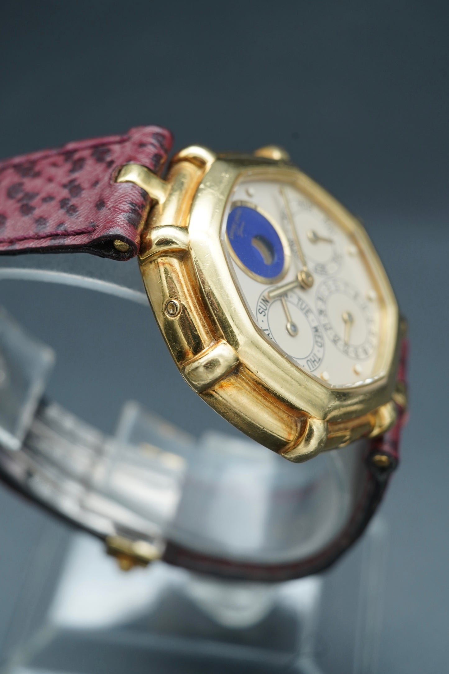 Gerald Genta Perpetual Calendar Lapis Moonphase