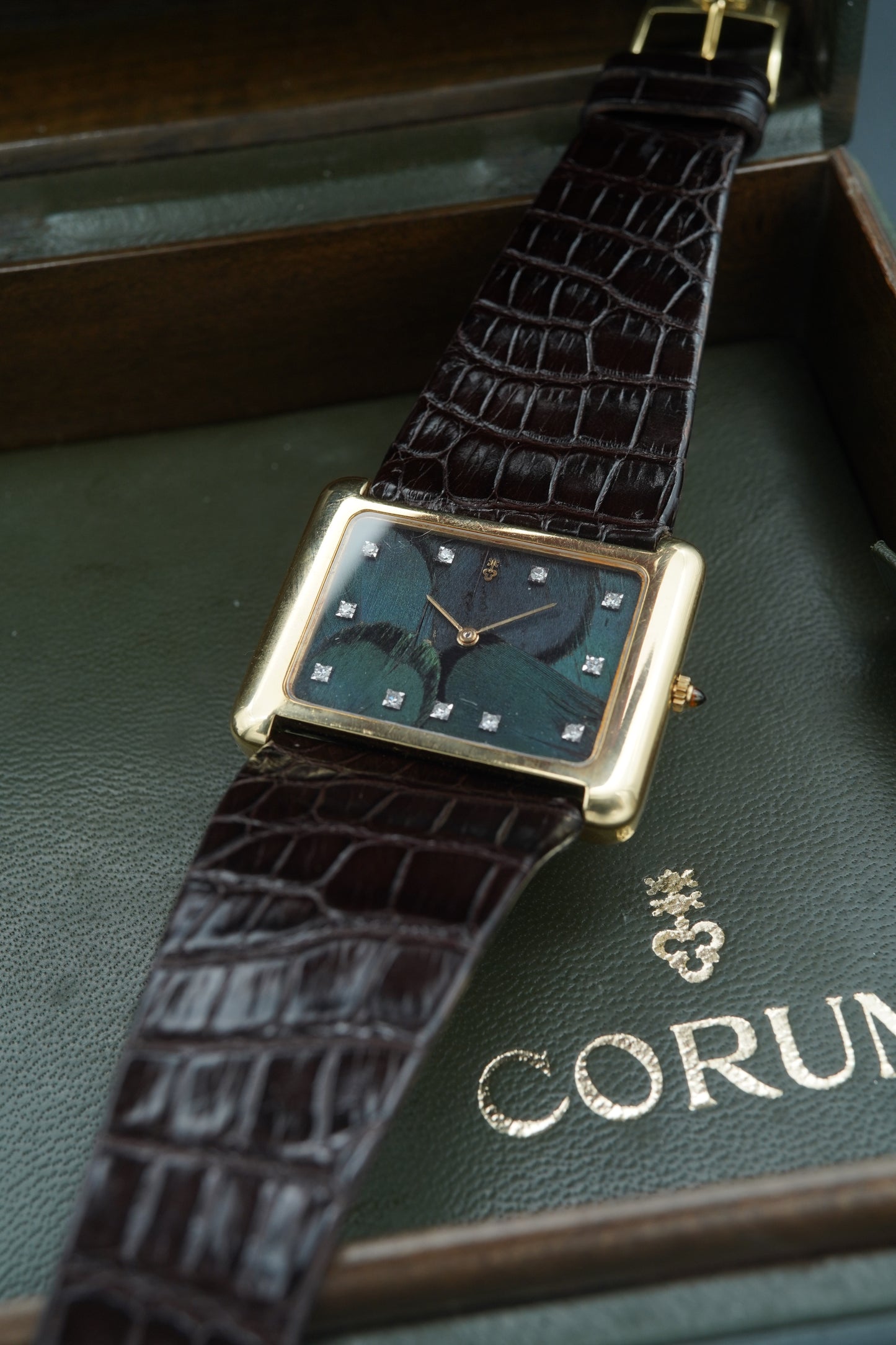 Corum Buckingham Feather with diamonds