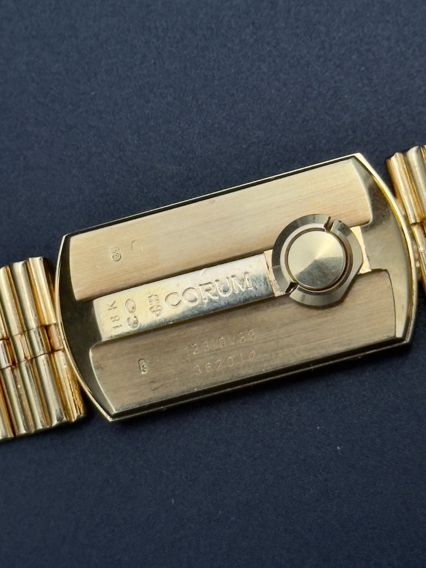 Corum Golden Bridge Onyx and Bamboo bracelet