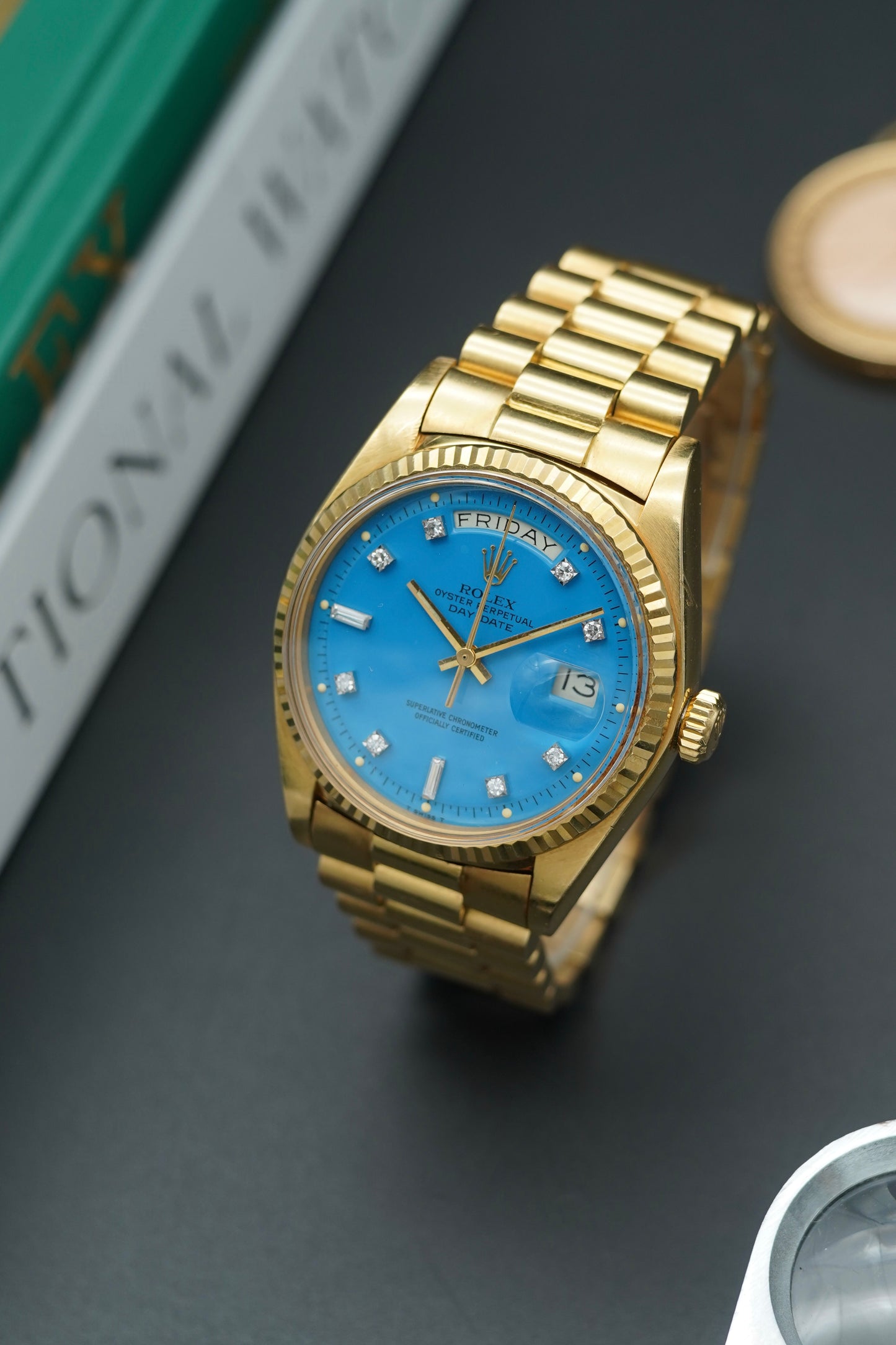 Rolex Day-Date 36 - 1803 - Turquoise Stella Dial