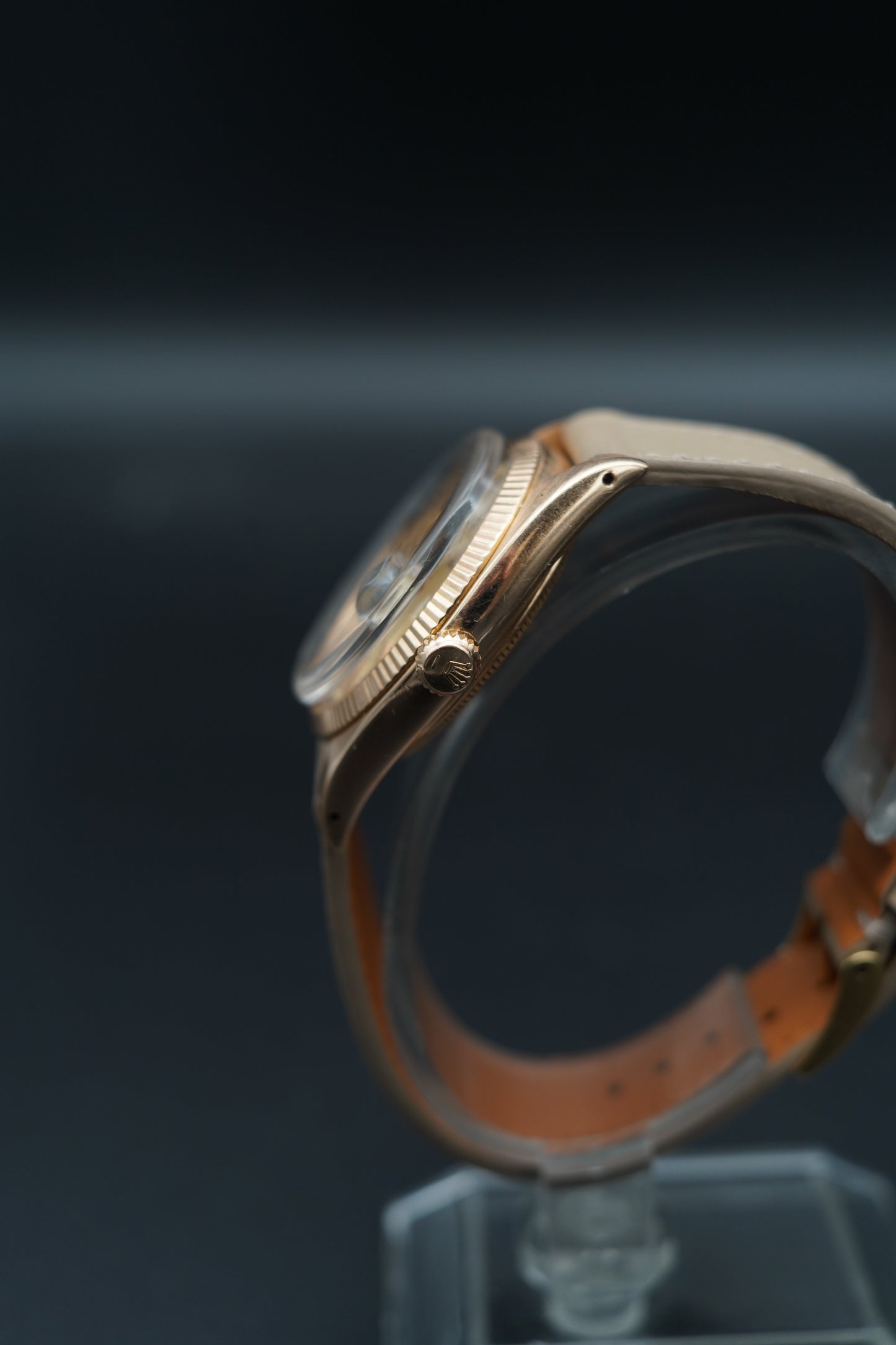 Rolex Oyster Perpetual Date 1503 Rose Gold