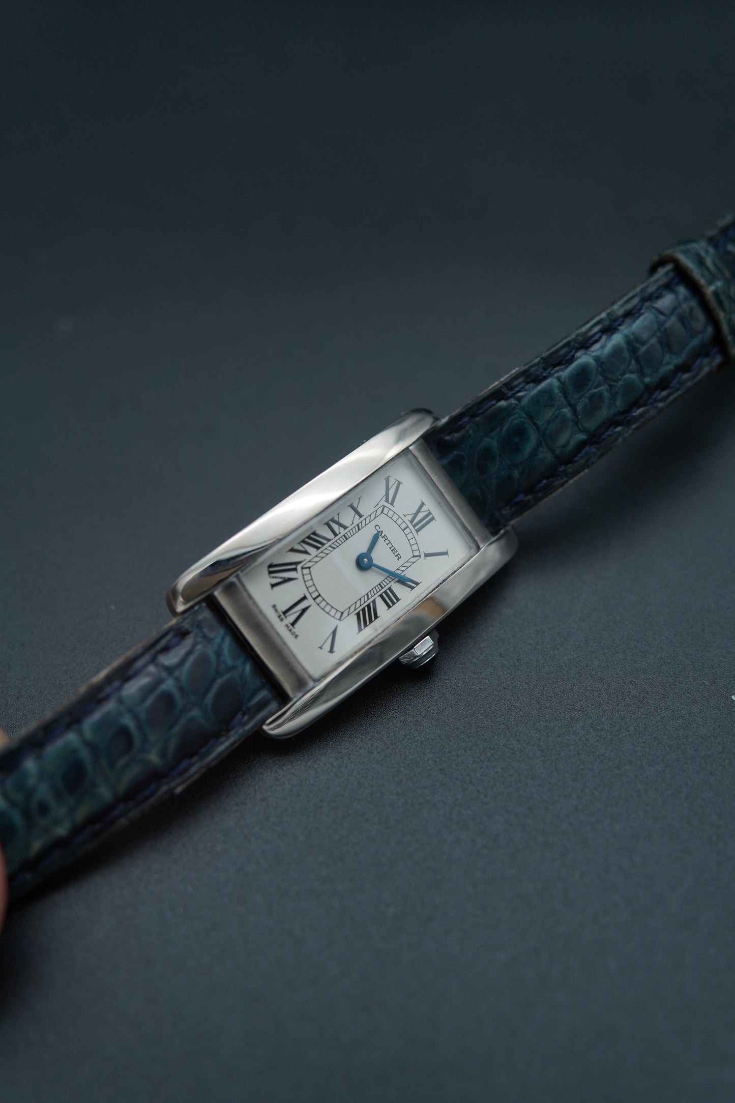 Cartier Tank Americaine 1713 White Gold