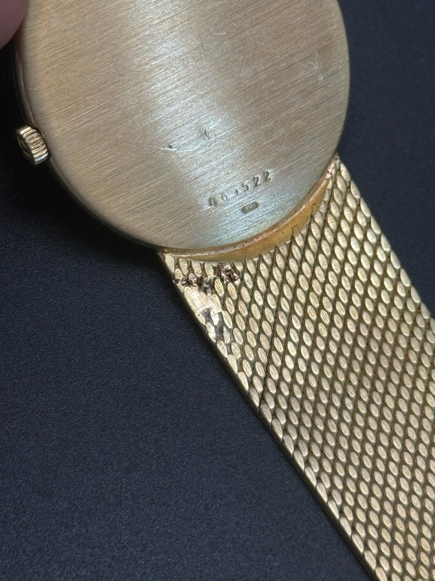 Vacheron Constantin 1974 Ellipse Oval 2047P - Onyx stone dial