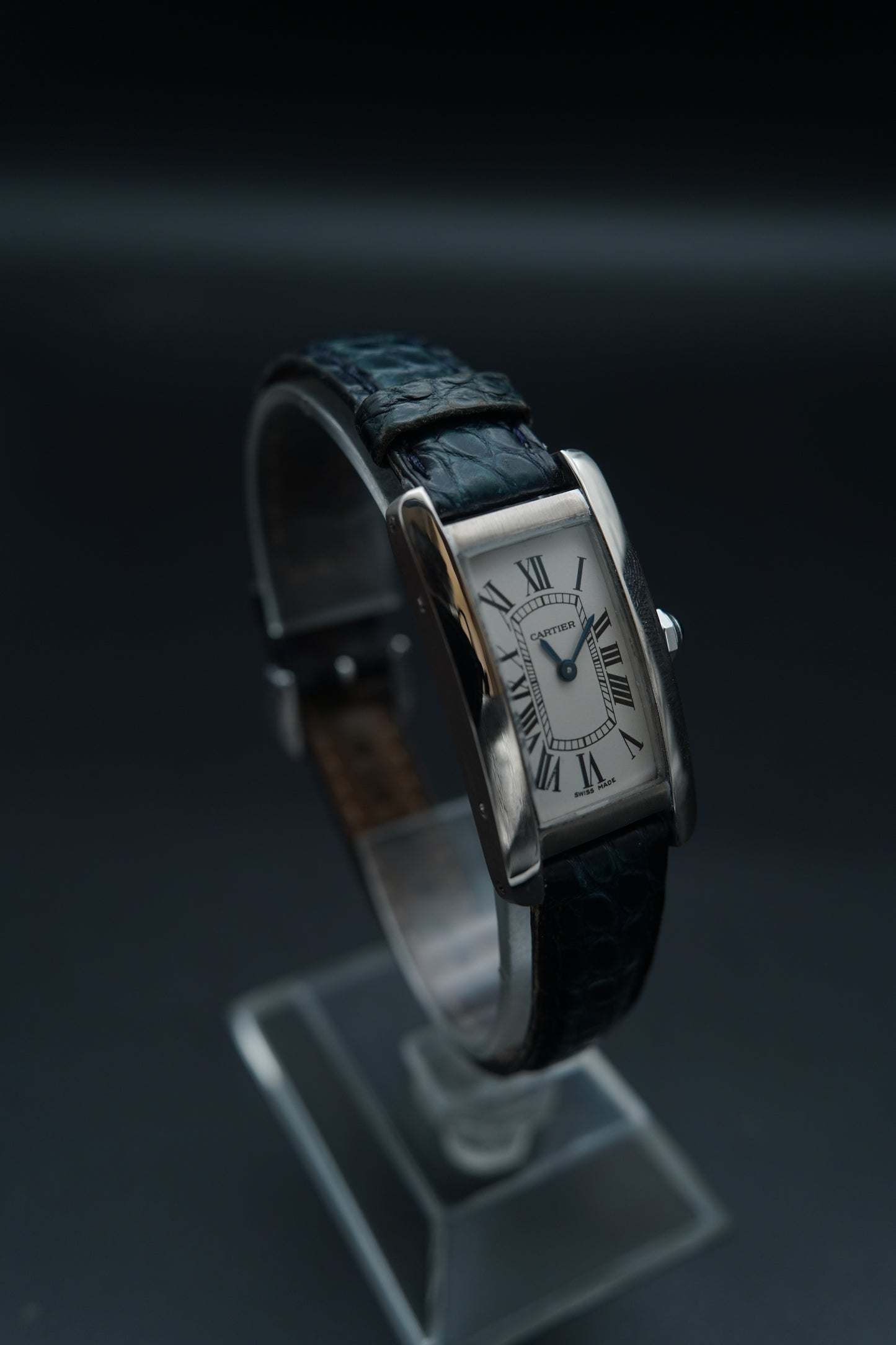 Cartier Tank Americaine 1713 White Gold