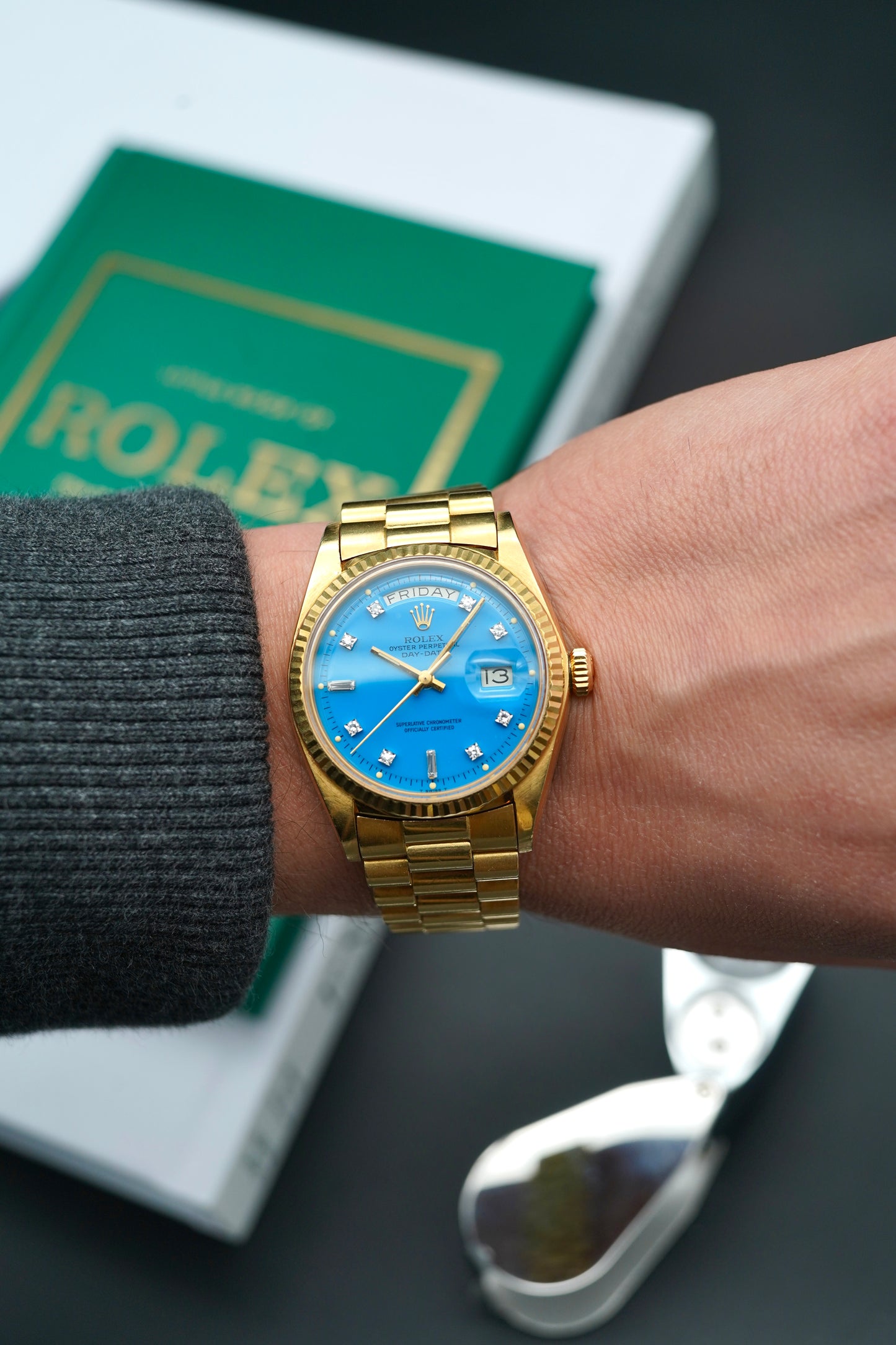 Rolex Day-Date 36 - 1803 - Turquoise Stella Dial