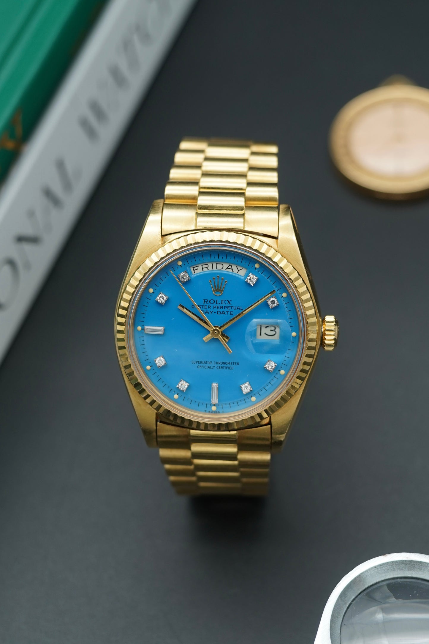 Rolex Day-Date 36 - 1803 - Turquoise Stella Dial