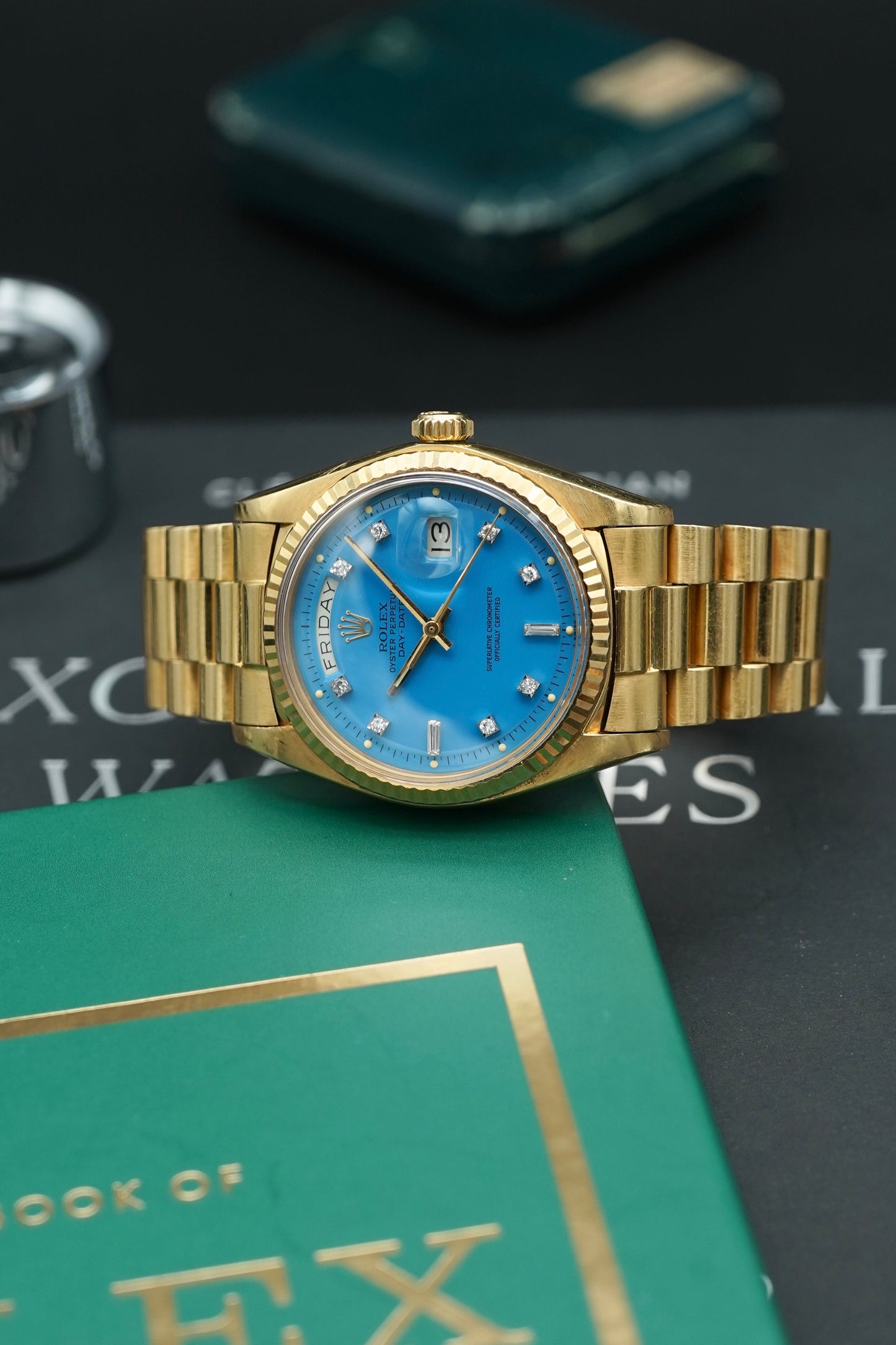 Rolex Day-Date 36 - 1803 - Turquoise Stella Dial