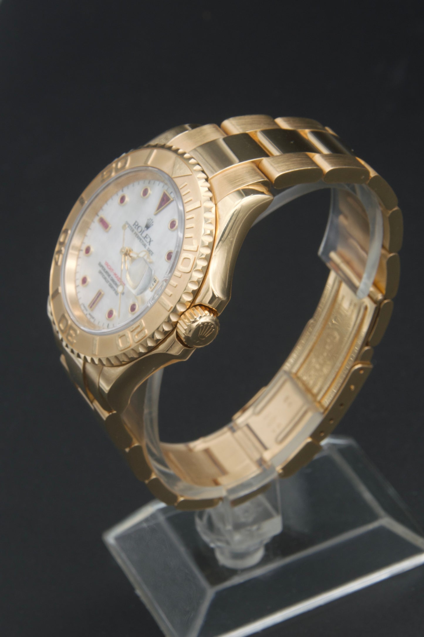 Rolex Yacht Master 40 MOP dial with rubies 16628NGR