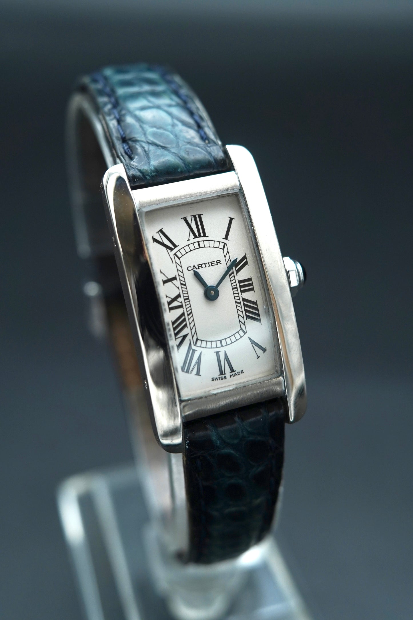 Cartier Tank Americaine 1713 White Gold