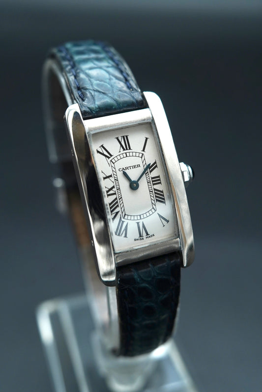 Cartier Tank Americaine 1713 White Gold
