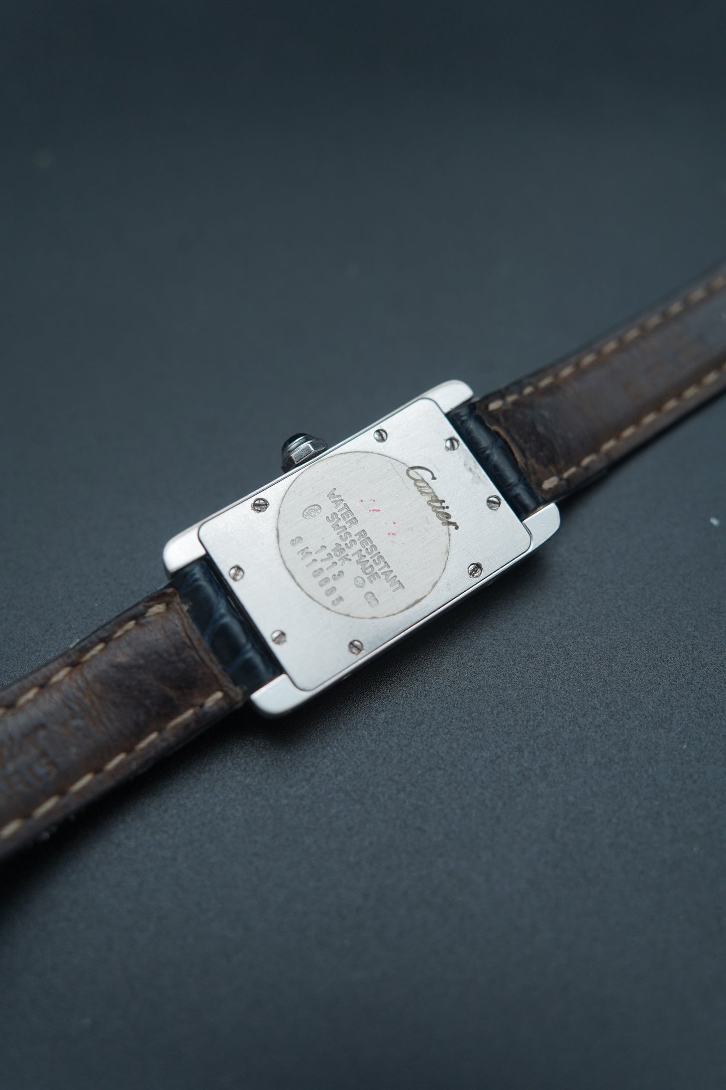 Cartier Tank Americaine 1713 White Gold