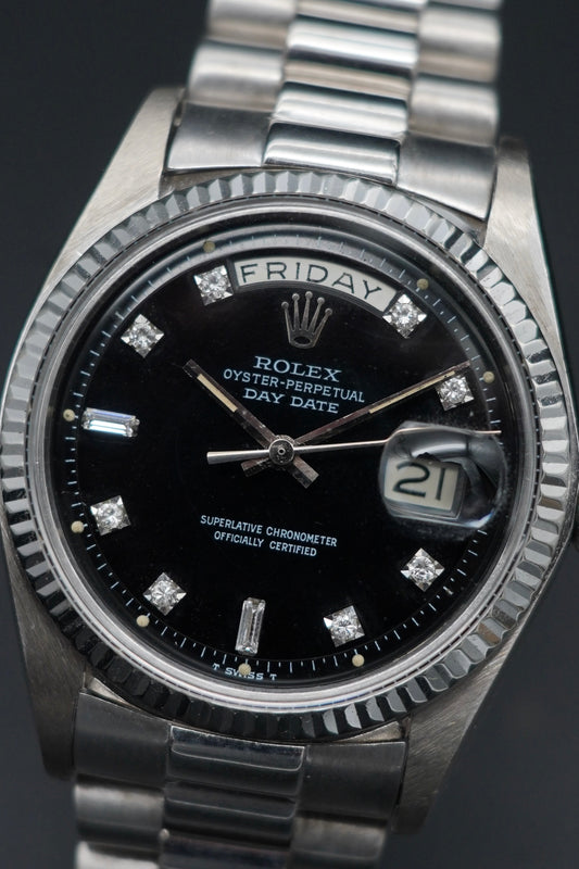 Rolex Day-Date 36 ref. 1803 White Gold Diamonds dial