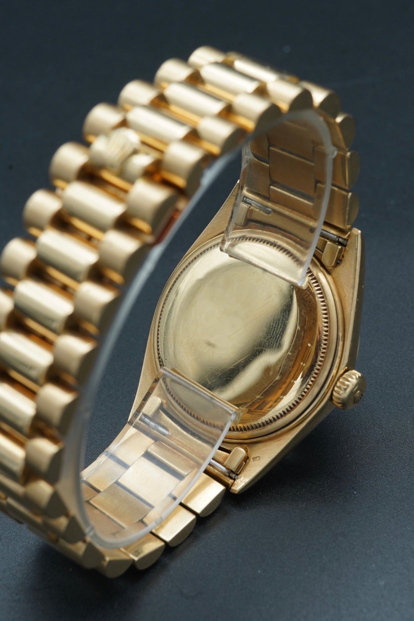 Rolex Day-Date 1803 Oxblood with diamonds