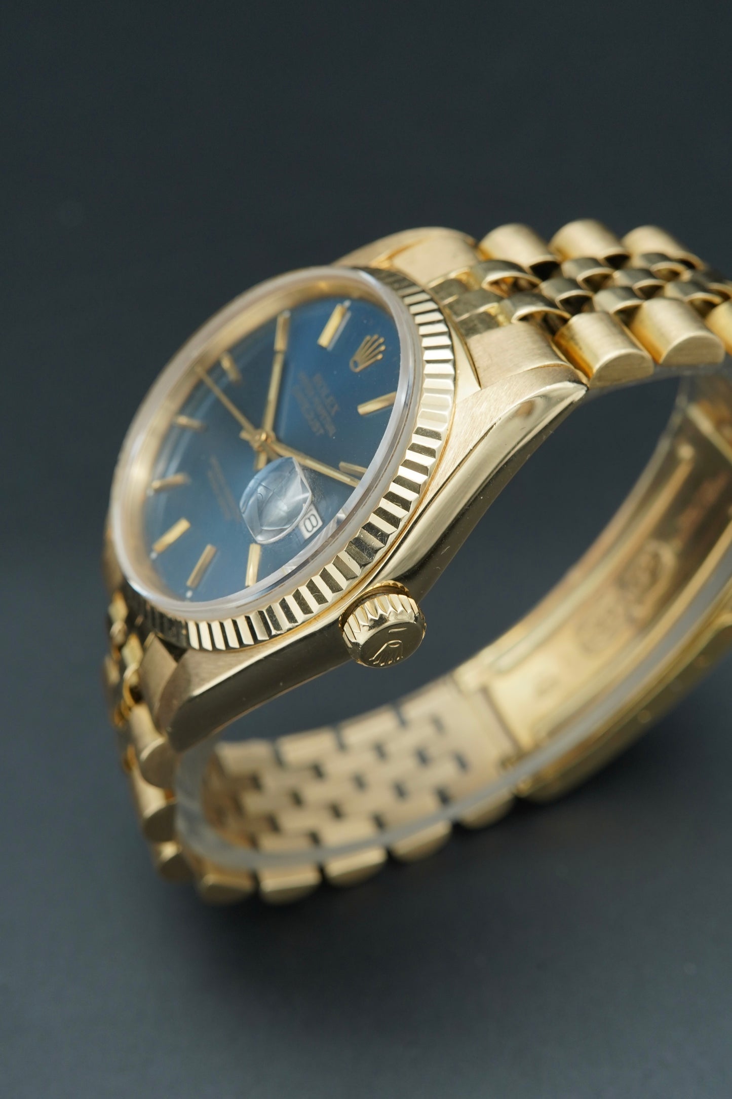 Rolex Datejust 36mm with blue dial