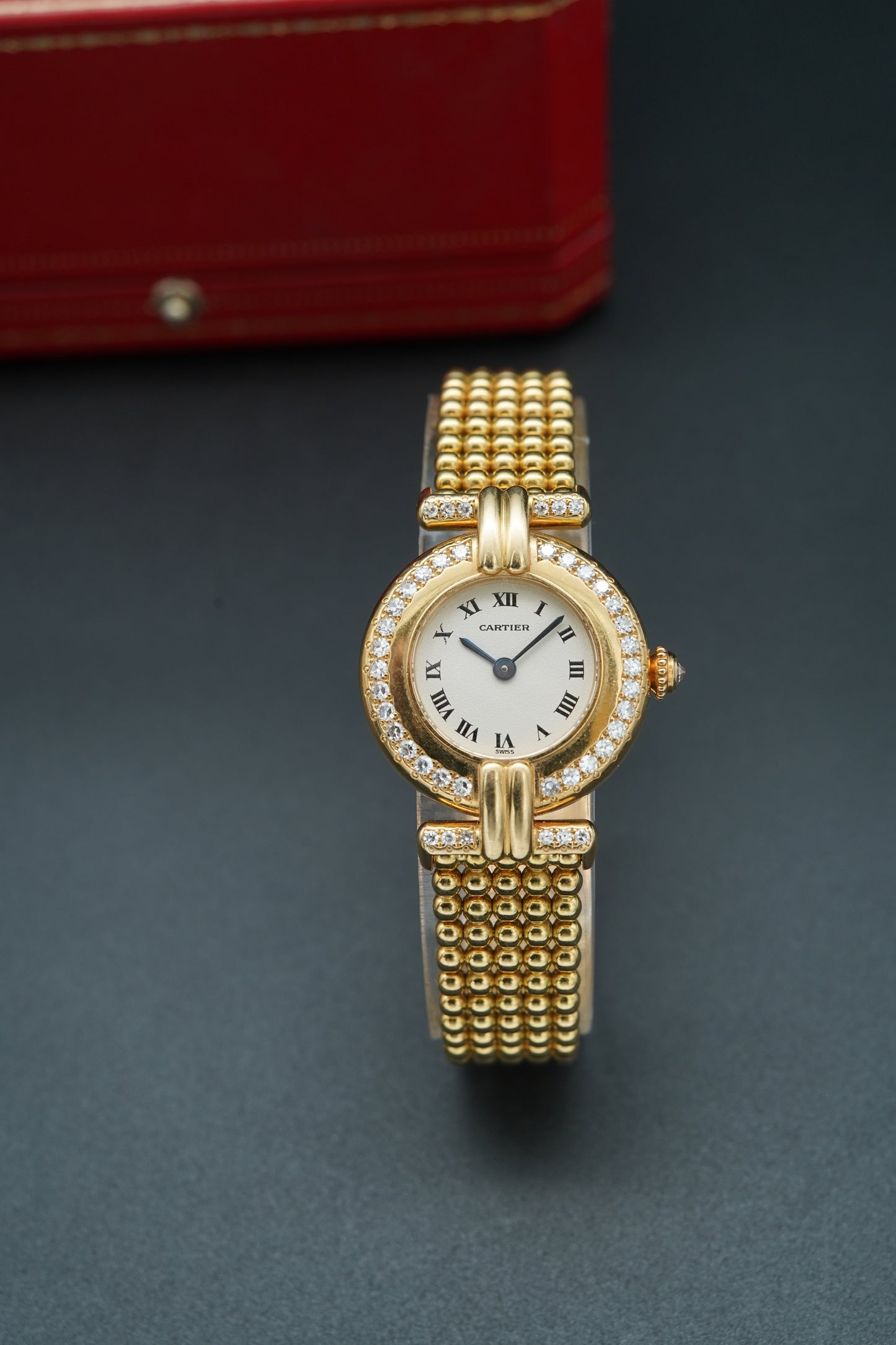 Cartier Colisee Factory Diamonds Full Set 1980