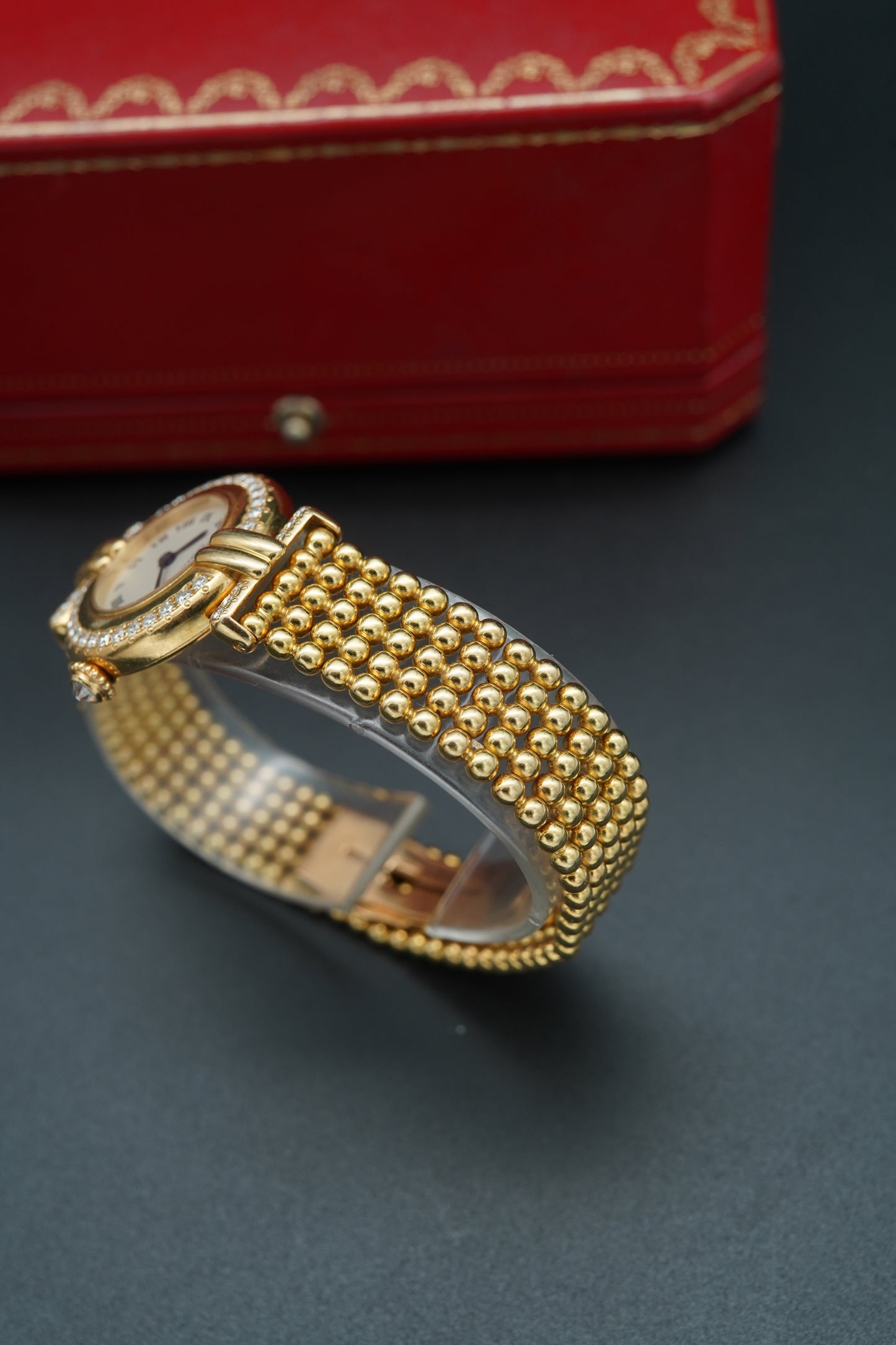 Cartier Colisee Factory Diamonds Full Set 1980