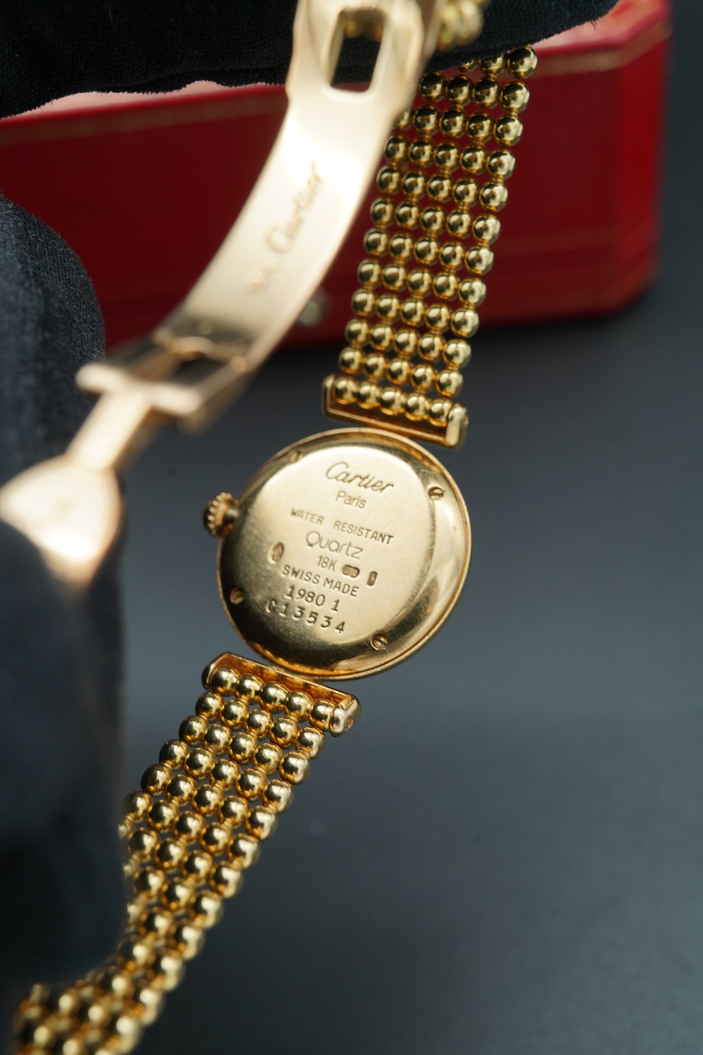 Cartier Colisee Factory Diamonds Full Set 1980