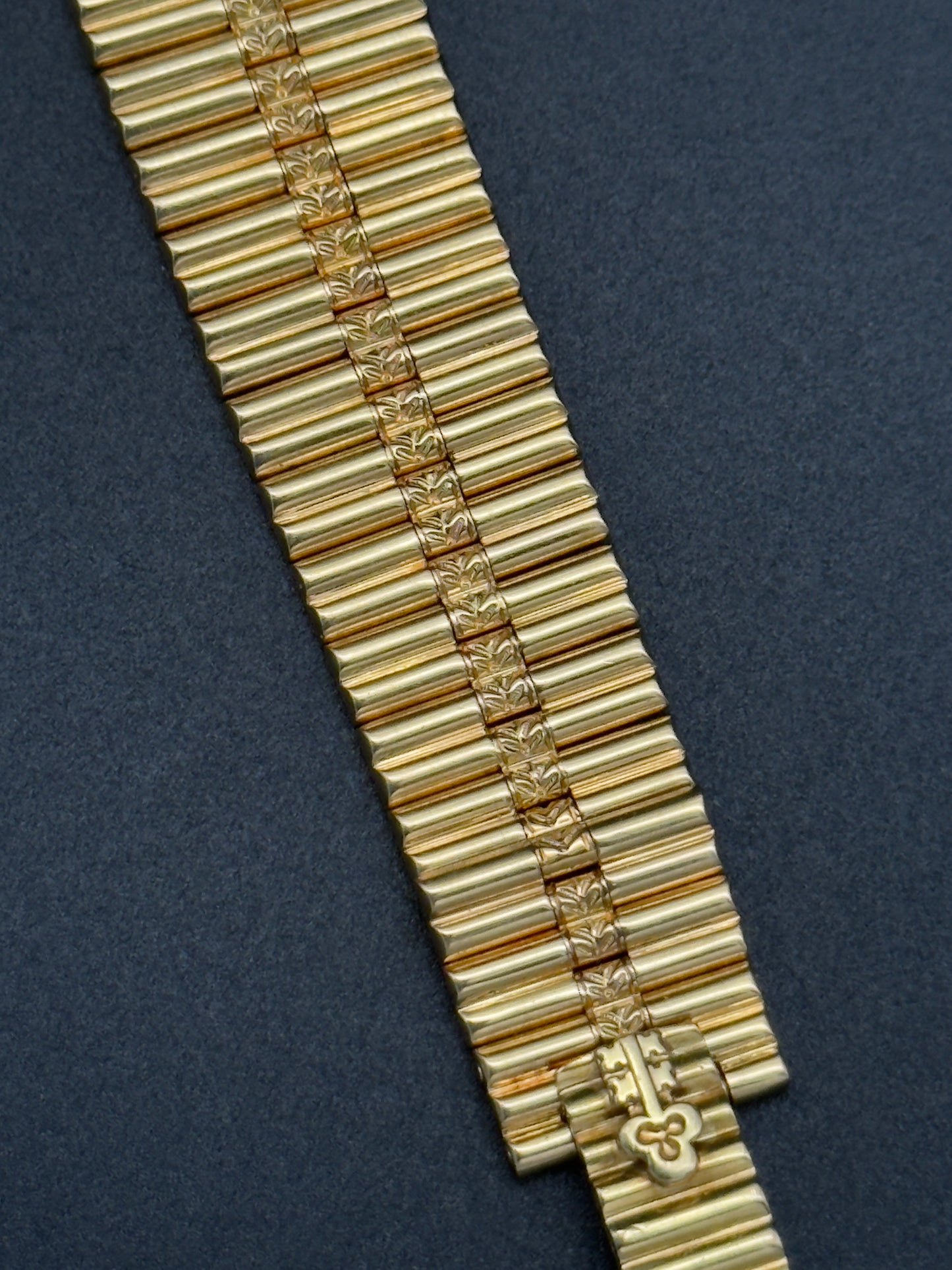 Corum Golden Bridge Onyx and Bamboo bracelet