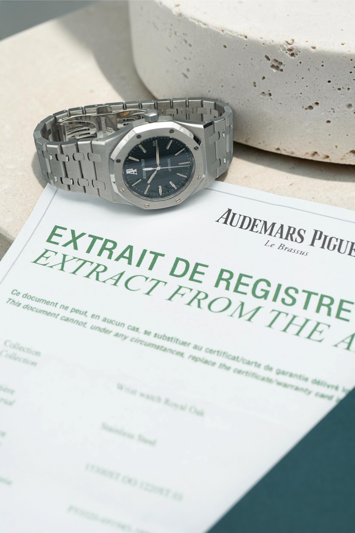 Audemars Piguet Royal Oak 15300ST - Black dial