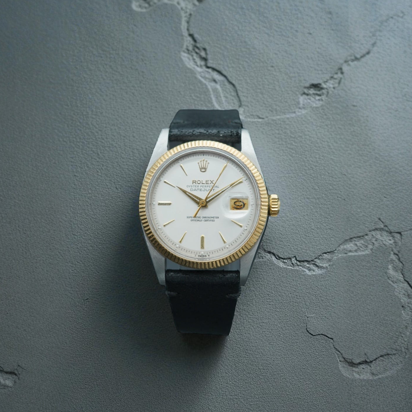 Rolex Datejust 36 - 6605 - Steel and Gold