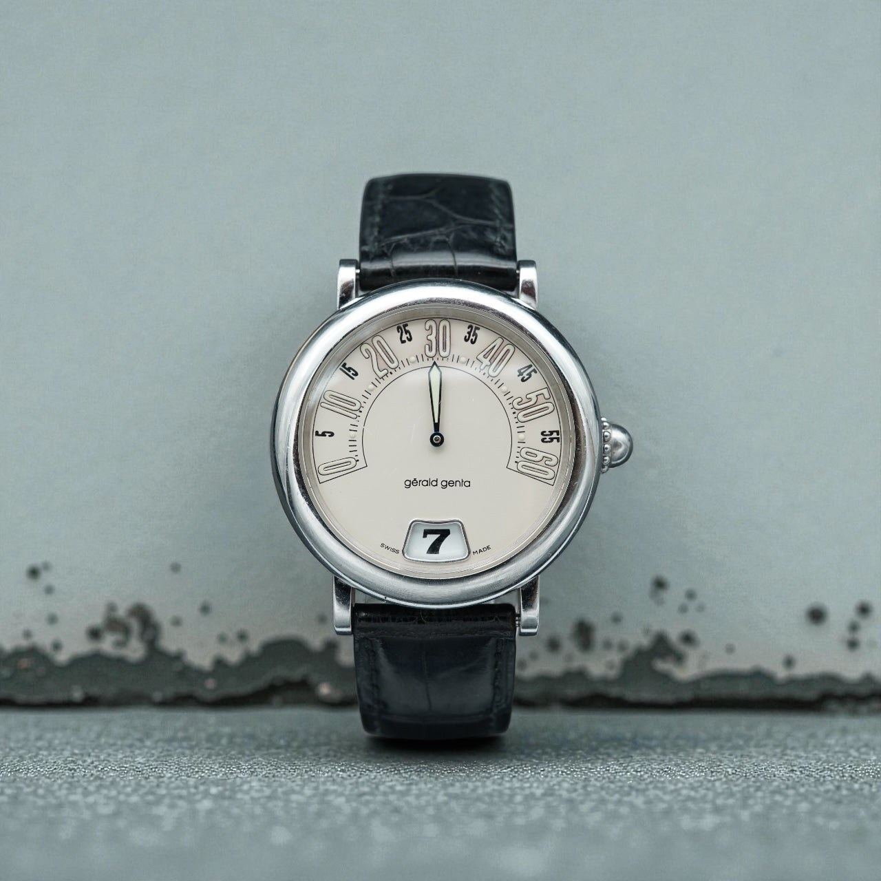 Gerald Genta Jumping Hours G.3634