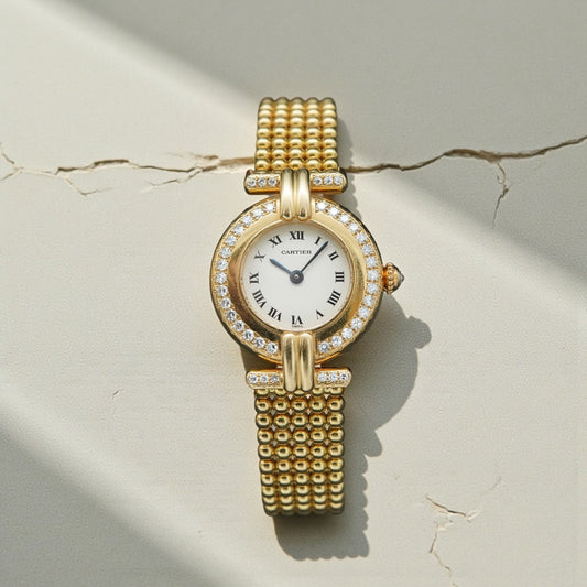 Cartier Colisee Factory Diamonds Full Set 1980